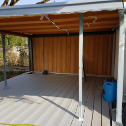 Créer une atmosphère méditerranéenne avec une pergola en fer forgé Grigny